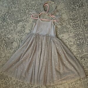 ( SOLD) Noralee dress with matching headband size 4